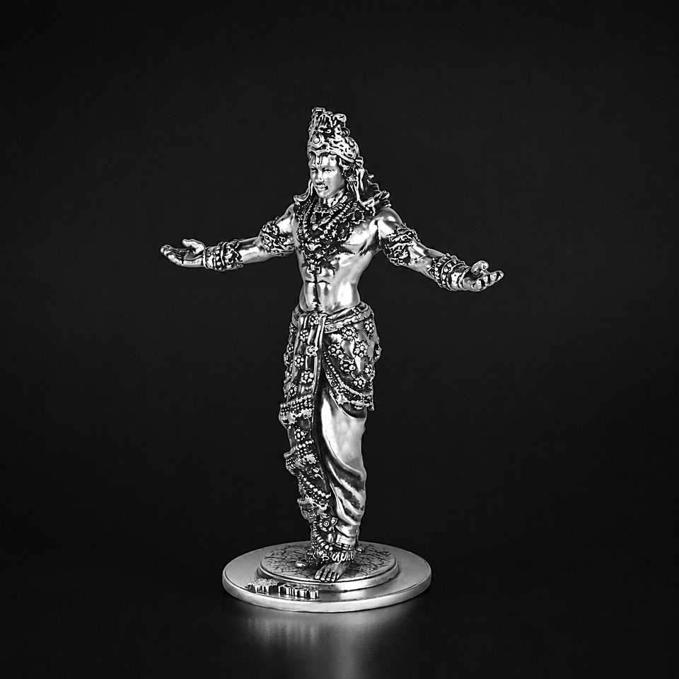 Krishna (Geeta Updesh) Silver Plated
