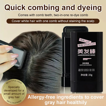 Soft Hair Dye Stick for Grey Coverage