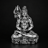 Shiv Dhyaanam Silver Plated