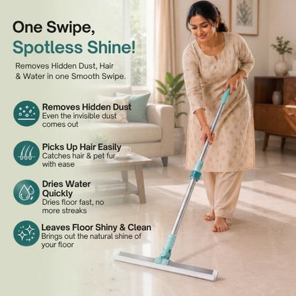 FlexiWipe – Multipurpose Wiper | Extendable-Rod | Silicon Blade | 180° Head