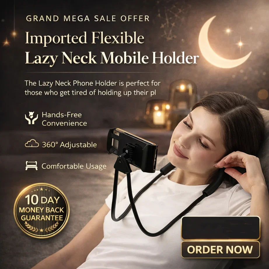 Flexible Lazy Neck Mobile Holder
