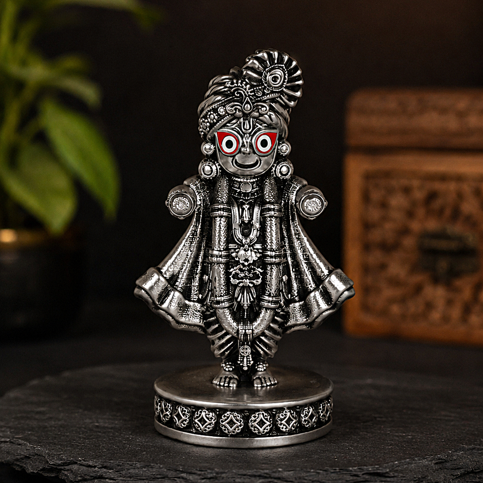 Jagannath Ji Silver Plated