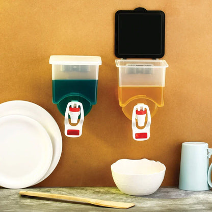 Wall Mounted Oil Dispenser – 1100ml No-Drip