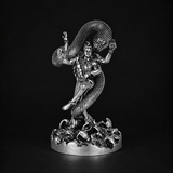 Mystical Shiva Silver Plated