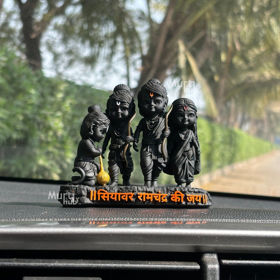 Ram Darbar — Divine Blessings | Ram, Sita, Laxman & Hanuman | Car Dashboard Idol