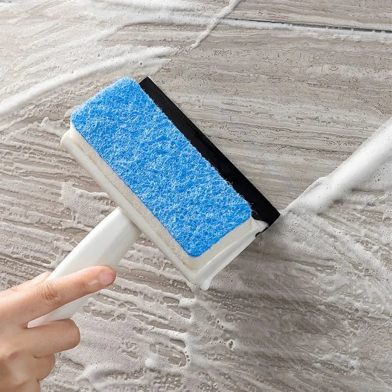 2-in-1 Glass Wiper & Brush
