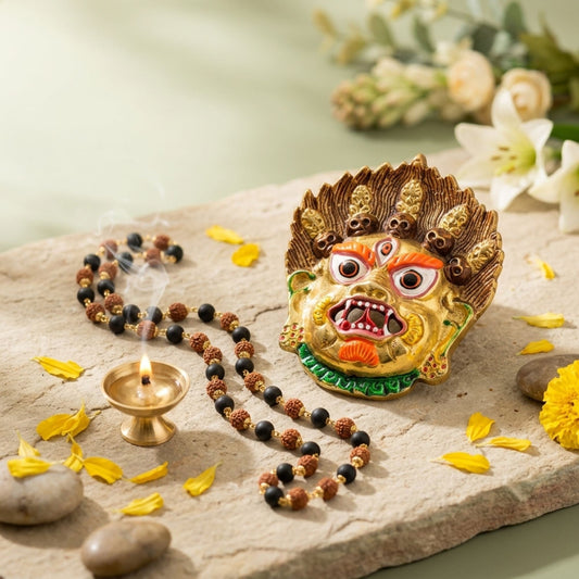 Kirtimukh & Karungali Rudraksha Beads Combo