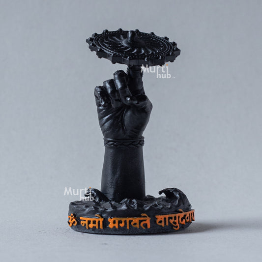 Vasudev Hand with Sudarshan Chakra – Om Namo Bhagavate Vasudevaya Idol