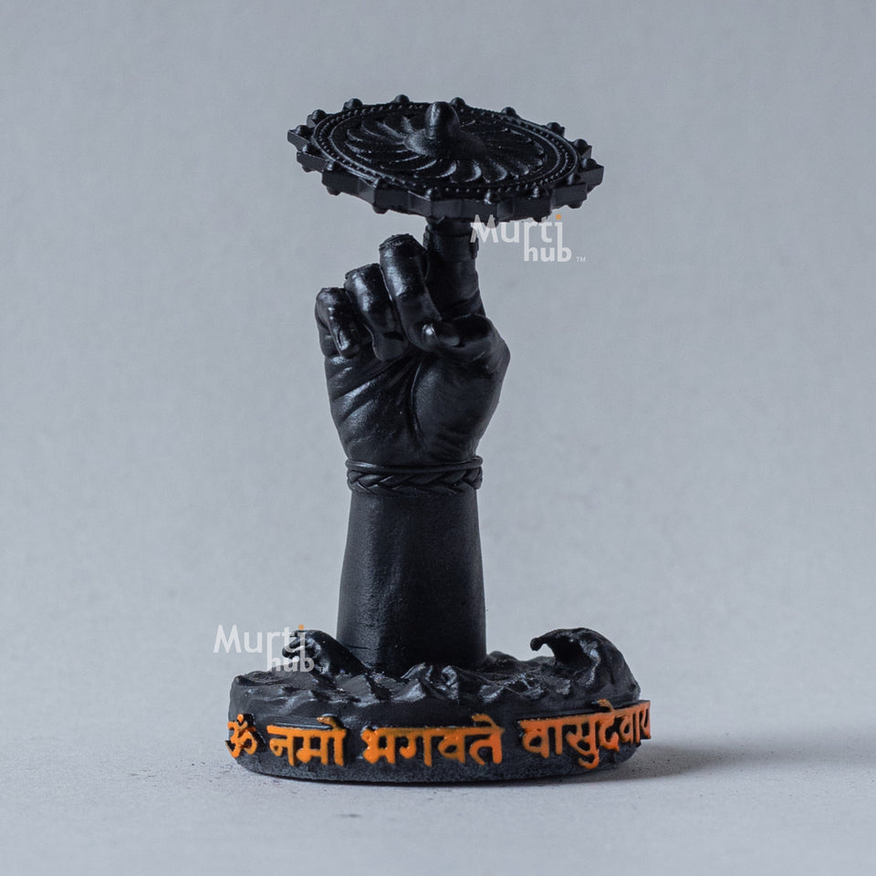 Vasudev Hand with Sudarshan Chakra – Om Namo Bhagavate Vasudevaya Idol