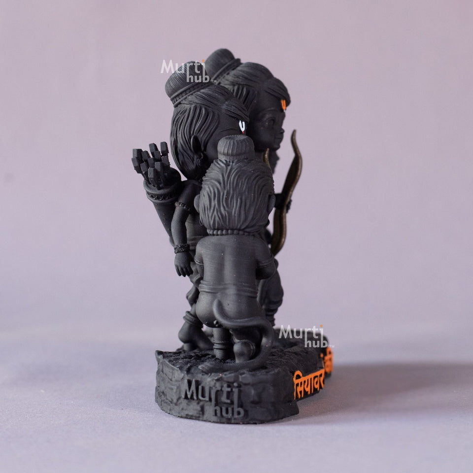 Ram Darbar — Divine Blessings | Ram, Sita, Laxman & Hanuman | Car Dashboard Idol