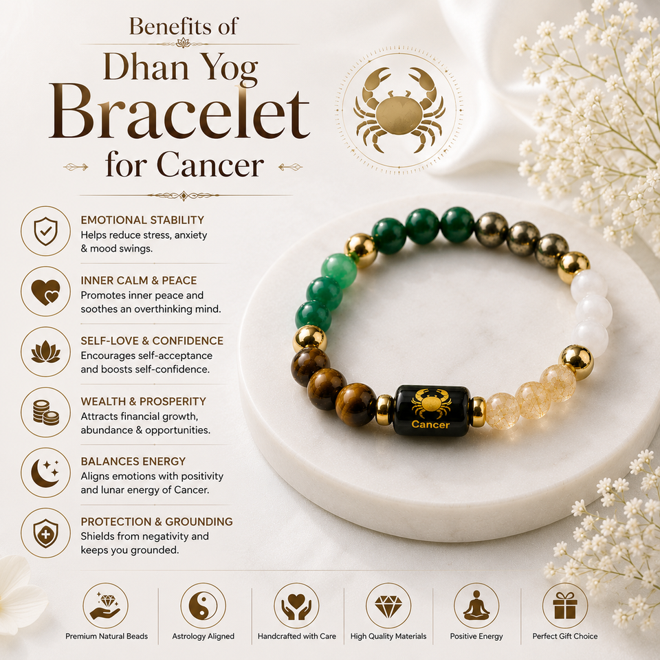 Dhan Yog Bracelet for Cancer