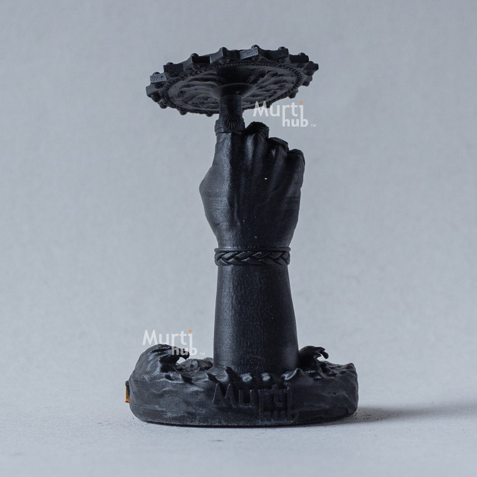 Vasudev Hand with Sudarshan Chakra – Om Namo Bhagavate Vasudevaya Idol