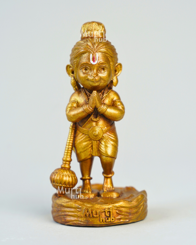 Baal Hanuman Idol– Ram Setu Delight White
