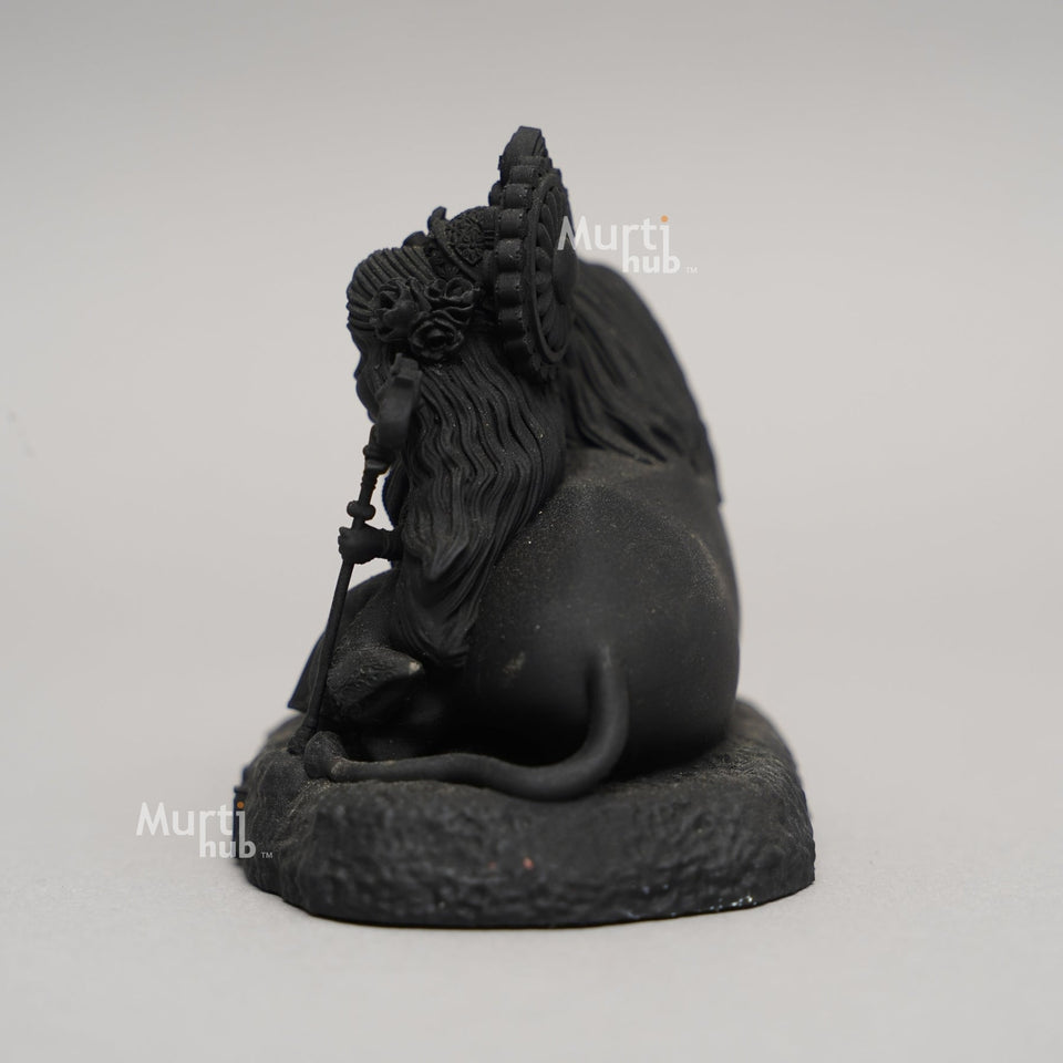 Baal Durga Maa with Lion – Car Dashboard Idol
