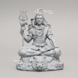 Bholenath Shiva — The Calm Protector | Hand-Finished Idol for Car, Desk & Altar