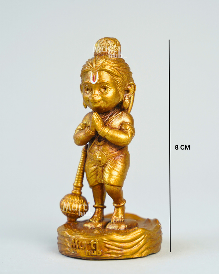 Baal Hanuman Idol– Ram Setu Delight Orange
