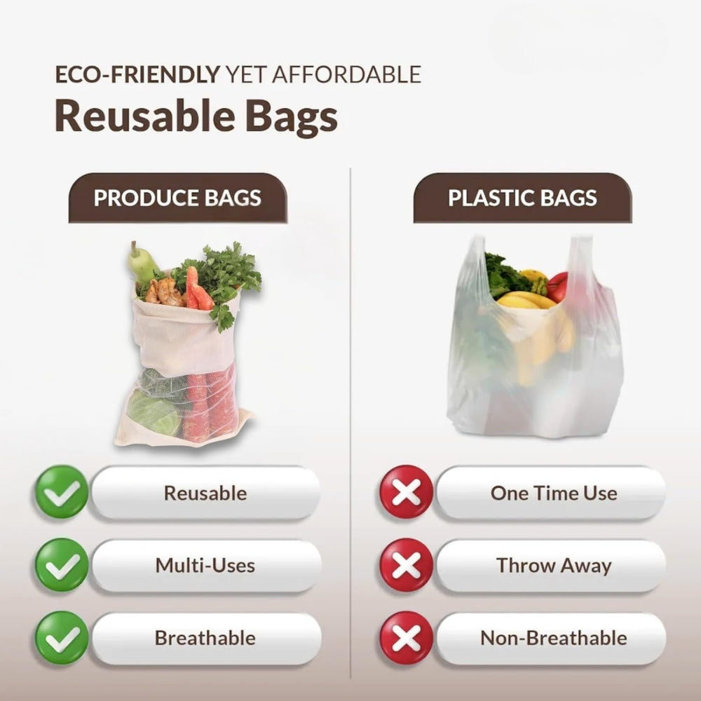 FreshNest Vegetable Storage Bags