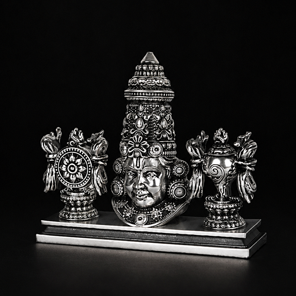 Vaishnav Tilak Silver Plated