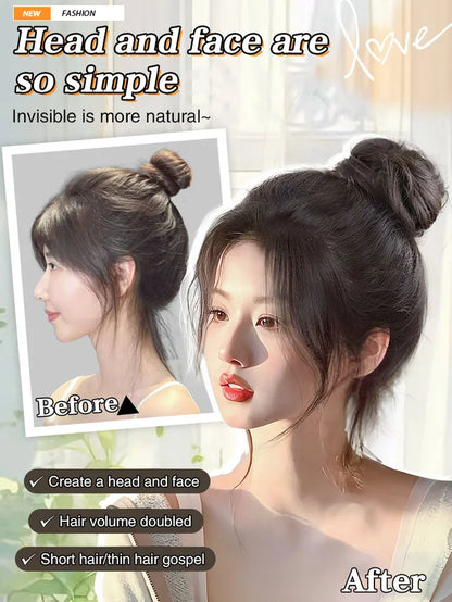 Self winding hair increasing wig bundles