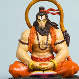Pavan Sut Hanuman Ji — The Road Guardian | Exclusively Hand-Painted | 9 cm