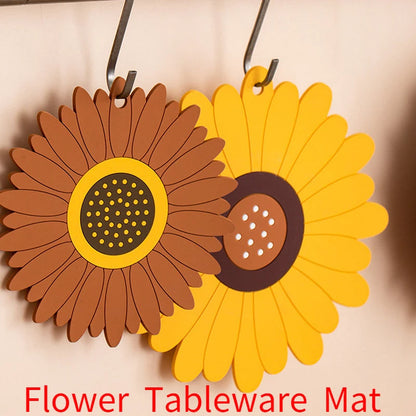 FloraGuard™ - Sunflower Thermal Trivet Mat (10 CMS)