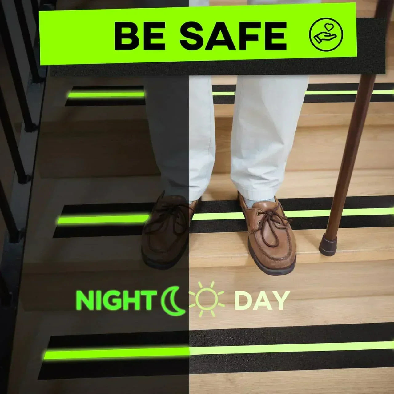 Anti Slip Tape for Stairs Outdoor/Indoor Waterproof 2 Inch X 5 Meter (Buy 1 Get 1 Free)