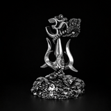 Lord Shiva Trishul Silver Plated
