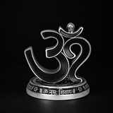 Om idol Silver Plated