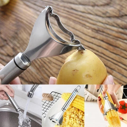 Premium Stainless Steel Corn Peeler🎁Buy 1 Free 1