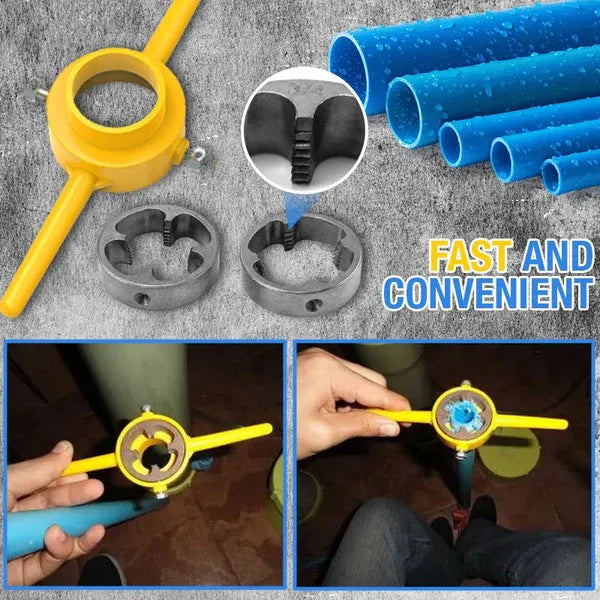 🔥Hot Sale - 49% Discount🔥Plastic Pipe Threading Die Set
