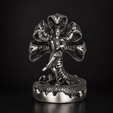 Mystical Shiva with Sheshnag Silver Plated