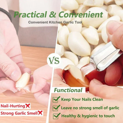 Kitchen Garlic Peeler (2Pcs/Set)