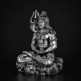 Shiv Dhyaanam Silver Plated