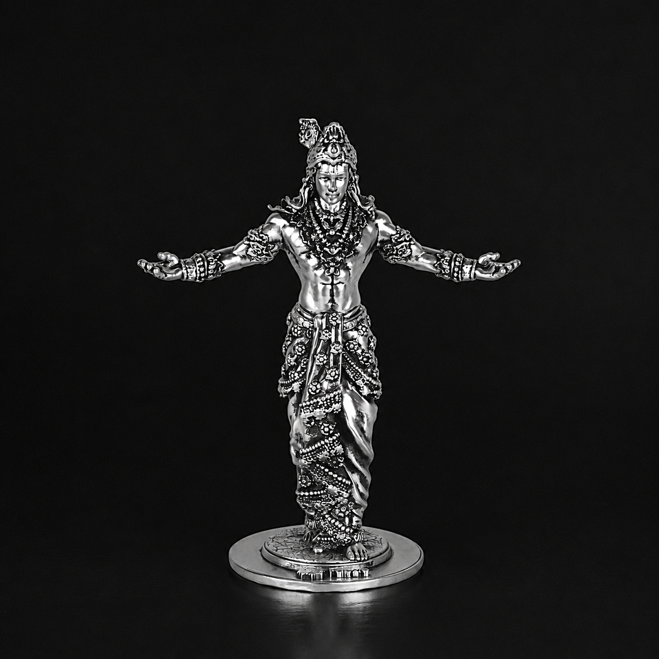 Krishna (Geeta Updesh) Silver Plated