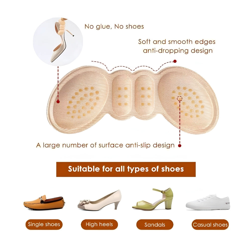 Anti-Slip Comfort Heel Grip Pads