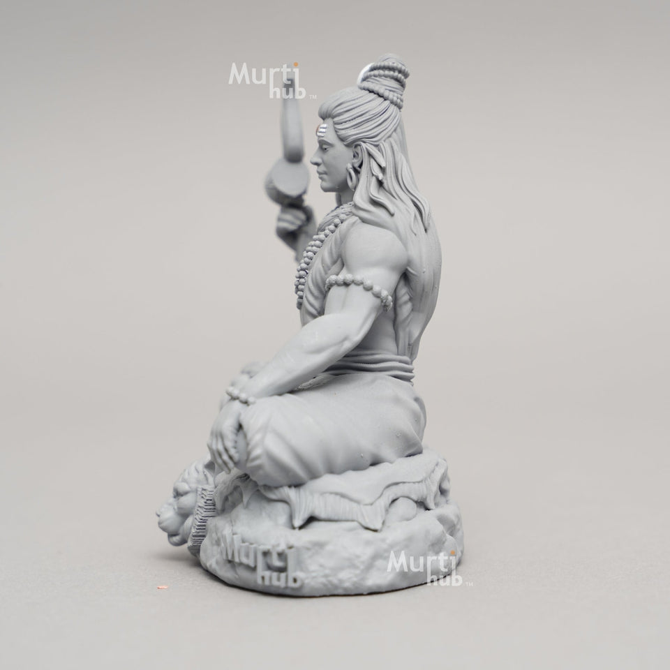 Bholenath Shiva — The Calm Protector | Hand-Finished Idol for Car, Desk & Altar