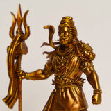 Shiva — The Protector | Standing Mahadev Idol for Car Dashboard | Khakhi