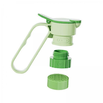 Leakproof Controlled Flow Pouring Lid with Handle