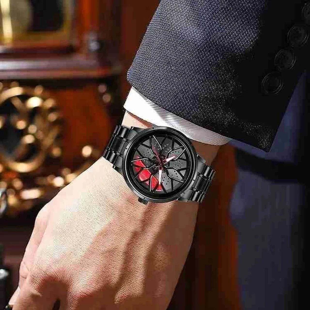 Car Wheel Watch