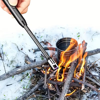 Electric Rechargeable USB Lighter with Flexible Neck