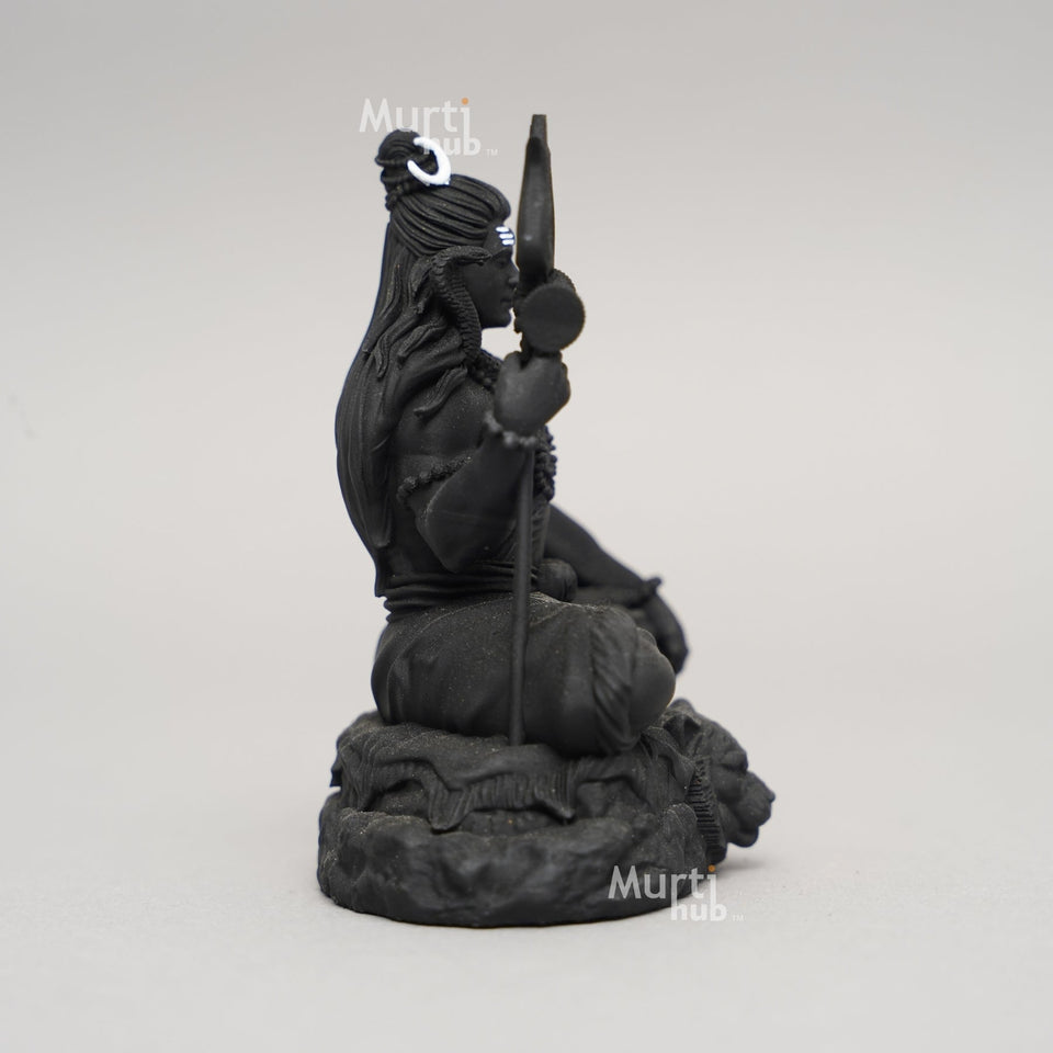 Bholenath Shiva — The Calm Protector | Hand-Finished Idol for Car, Desk & Altar
