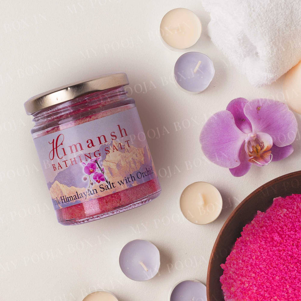 Himalayan Pink Bathing Salt Jar