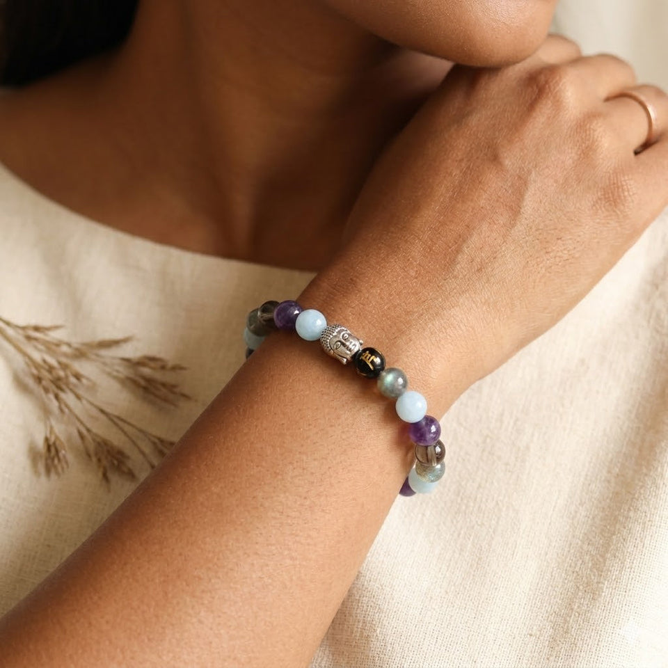 Pisces Natural Multi-Stone Bracelet