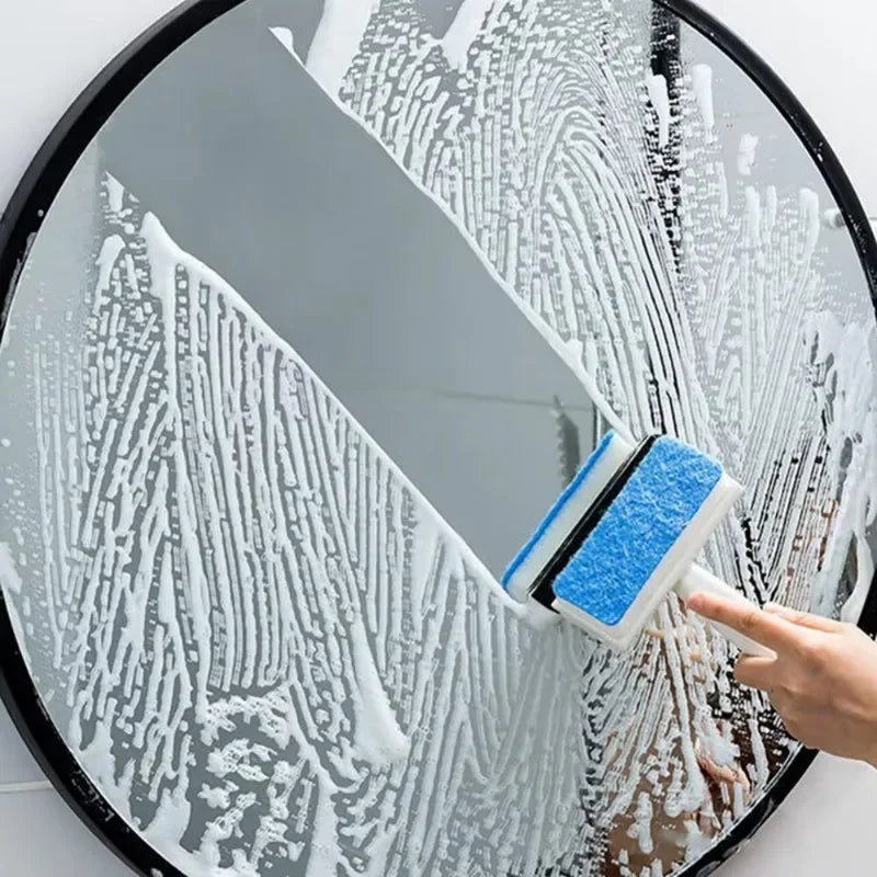 2-in-1 Glass Wiper & Brush