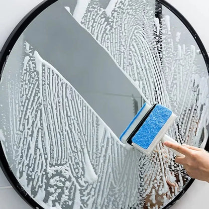 2-in-1 Glass Wiper & Brush