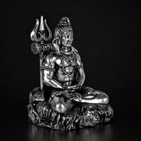 Shiv Dhyaanam Silver Plated