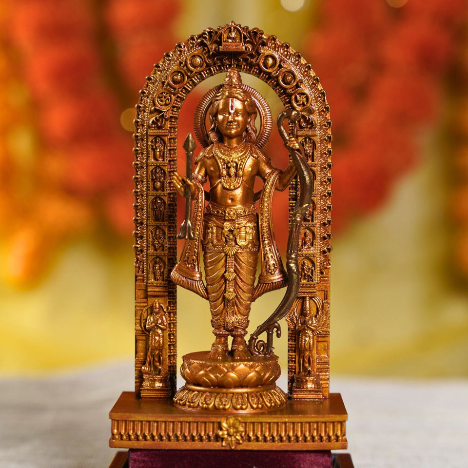 Ram Lalla Ayodhya Murti Rama Blue