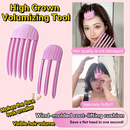 Multiple uses high top fluffy hairpin