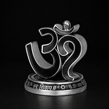 Om idol Silver Plated