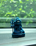 Baal Shiva Idol — The Serene Meditator | Pure White Finish | Car Dashboard & Home